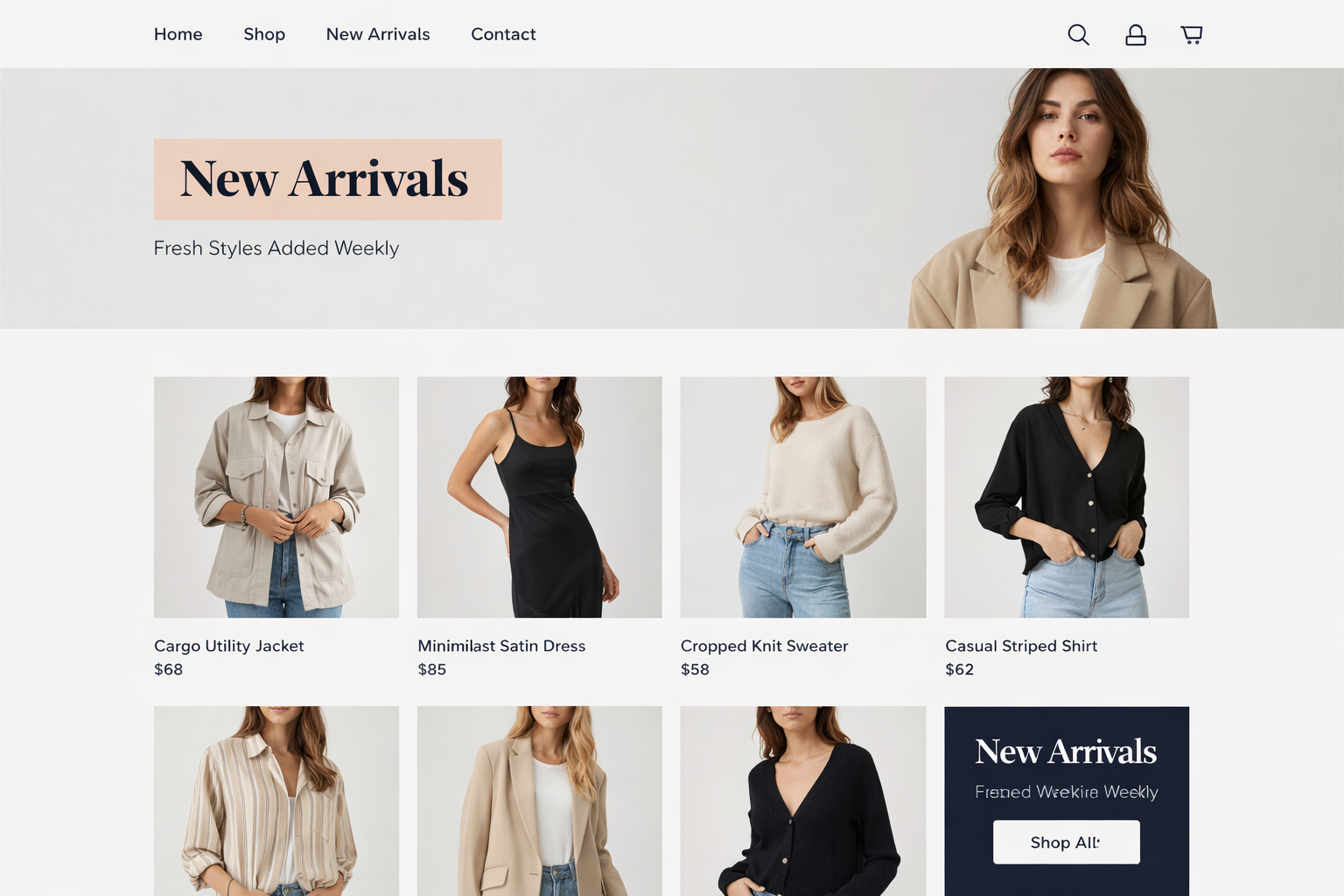 Retail E-Commerce Website Demo